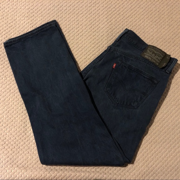 Levi's Other - Levi's 501 XX 36x32 Dark Blue Button Fly Jeans